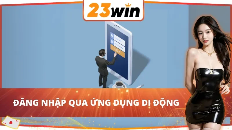 Cách đăng nhập tài khoản 23Win qua ứng dụng di động
