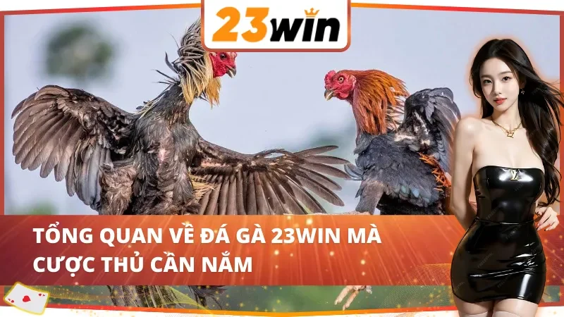 Đôi nét cơ bản về đá gà tại 23Win