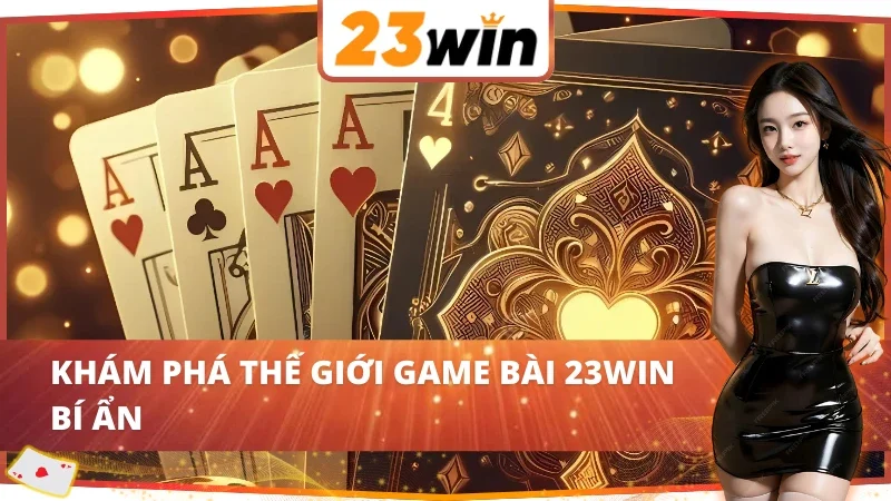 Phiêu lưu trong thế giới game bài 23WIN huyền bí 
