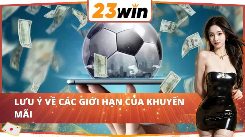 Lưu ý về các giới hạn của khuyến mãi 23Win