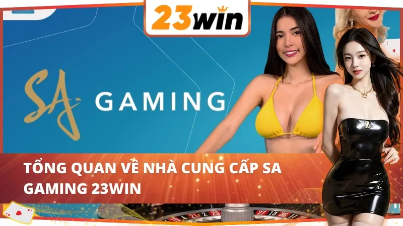 Tìm hiểu về nhà cung cấp game bài SA Gaming 23WIN
